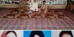 وی بی ایم پی کا احتجاجی کیمپ 6316ویں روز بھی جاری