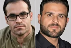 قابض ایرانی عدالت کی جانب سے بلوچی زبان کے دو کارکنوں کو طویل قید کی سزائیں