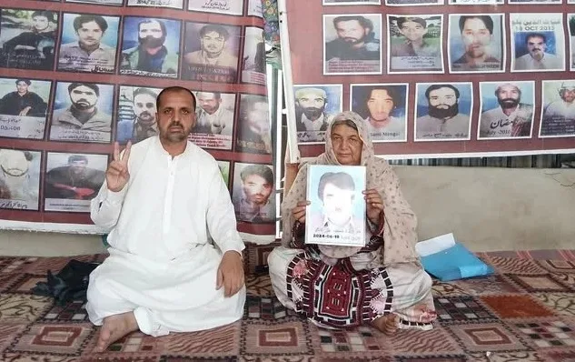وی بی ایم پی کا احتجاجی کیمپ 6333ویں روز جاری، محمود علی لانگو کی والدہ کی شرکت