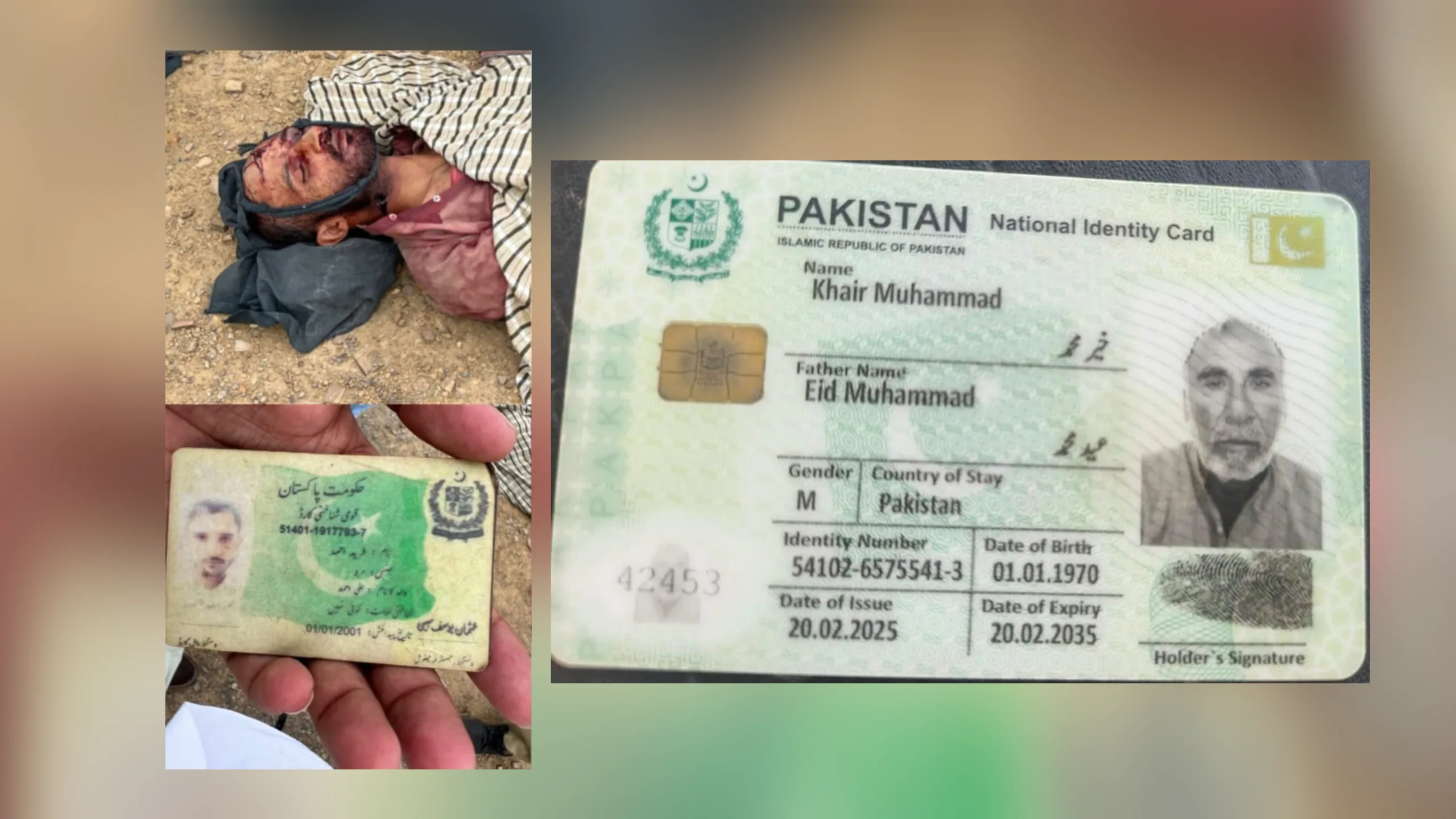 نوشکی اور حب میں دو افراد کی لاشیں برآمد.