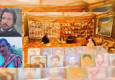 وی بی ایم پی کا احتجاجی کیمپ 6336 ویں روز جاری رہا