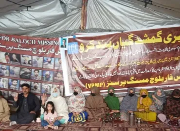 کوئٹہ: جبری گمشدگیوں کے خلاف احتجاجی کیمپ 6349ویں روز بھی جاری، جبری لاپتہ افراد کی بازیابی کا مطالبہ