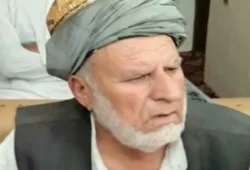 چاغی نامعلوم افراد کی فائرنگ سے قبائلی رہنما ملک کریم داد محمد حسنی ہلاک
