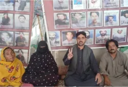 وی بی ایم پی کے احتجاجی کیمپ کو 6372 دن مکمل، غلام حیدر کرد کے اہل خانہ کی شرکت