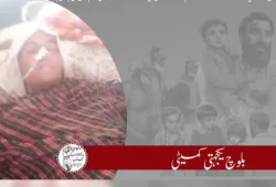 سوراب گدر میں بمباری کے باعث زخمی مزید ایک خاتون، بی بی سارہ زوجہ بصیراحمد جان کی بازی ہار گئی۔ بی وائی سی