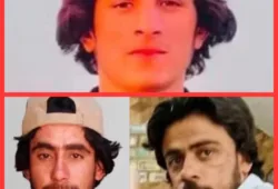 نوشکی سے تین نوجوان پاکستانی فورسز کے ہاتھوں جبری لاپتہ