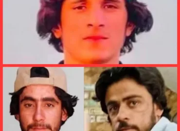 نوشکی سے تین نوجوان پاکستانی فورسز کے ہاتھوں جبری لاپتہ