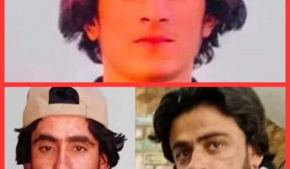 نوشکی سے تین نوجوان پاکستانی فورسز کے ہاتھوں جبری لاپتہ