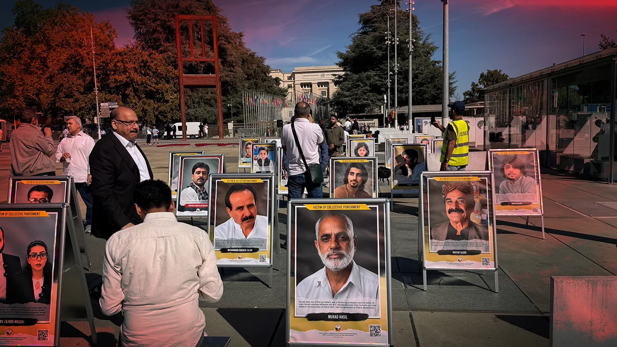 BNM Presents Geneva Photo Exhibition on Enforced Disappearances in Balochistan