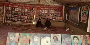 وی بی ایم پی کے احتجاجی کیمپ کو 6376 دن مکمل، لاپتہ مقبول کے لواحقین کی شرکت