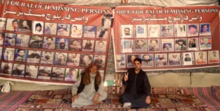 بلوچستان میں جبری گمشدگیوں کے خلاف احتجاج جاری