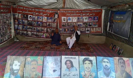 وی بی ایم پی کا احتجاجی کیمپ 6379ویں روز جاری، مہیم خان بلوچ اور محمود سنجرانی کی اظہارِ یکجہتی