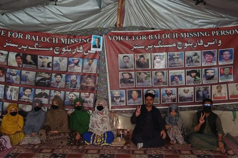 کوئٹہ: جبری گمشدگیوں کے خلاف احتجاج جاری، شبیر بلوچ کی بازیابی کا مطالبہ